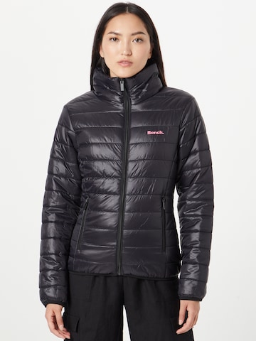 BENCH Between-season jacket 'Mark' in Black: front