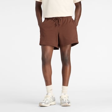 new balance Loosefit Shorts 'Athletics' in Braun: Vorderseite