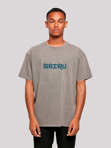 T-Shirt 'Koi Fish Japan Streetstyle' F4NT4STIC en gris