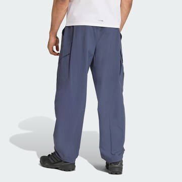 ADIDAS TERREX Loose fit Outdoor trousers 'Xploric' in Blue