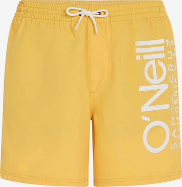 O'NEILL - Calções de banho 'Original Cali 16' em amarelo: frente