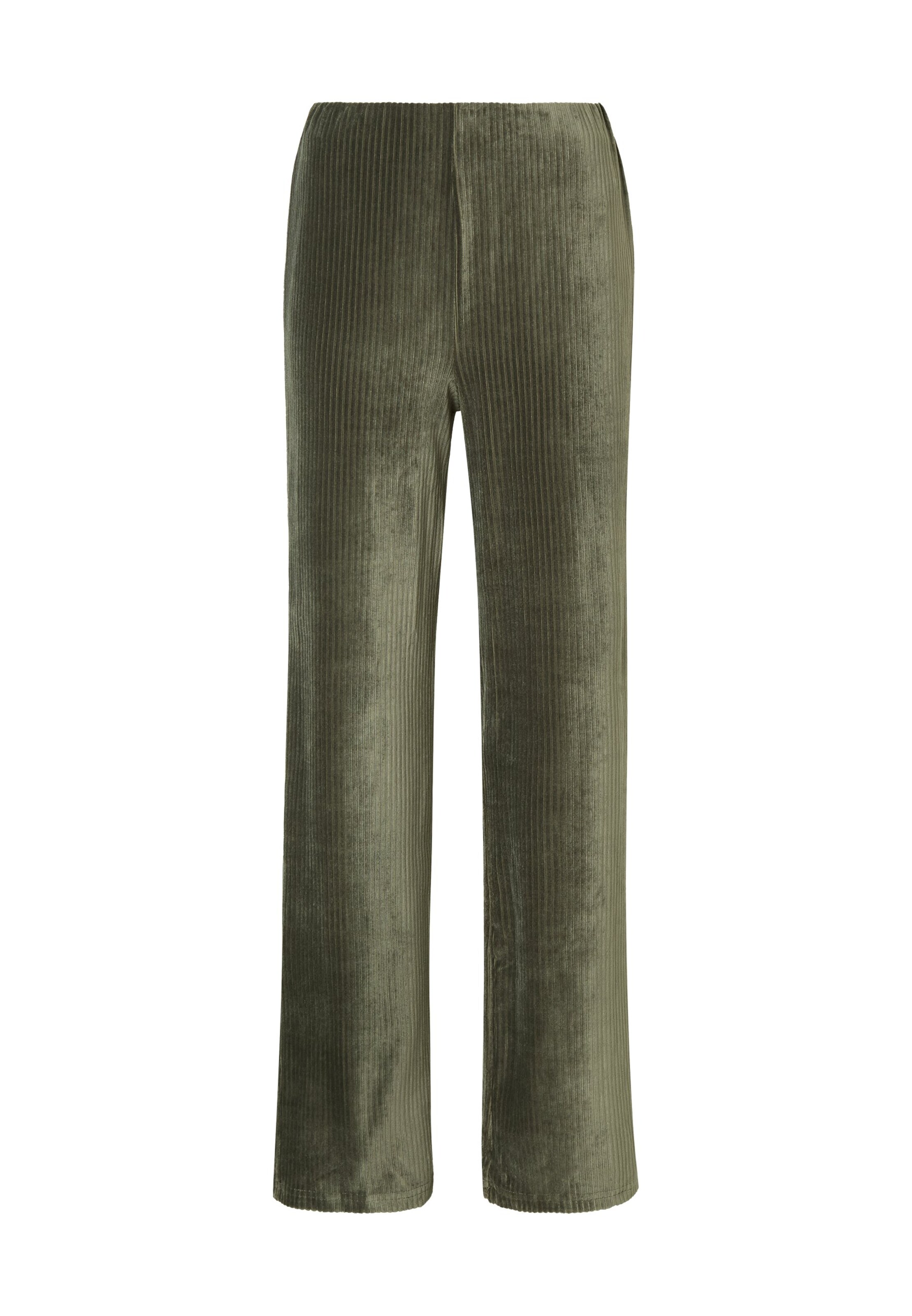 Wide Leg Pantalon 'In44a' ZABAIONE en vert : devant