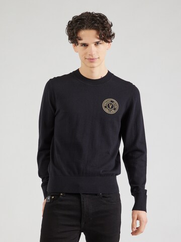 Versace Jeans Couture Sveter - Čierna: predná strana