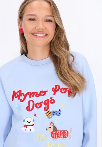 Sweat-shirt 'Pop' MYMO en bleu