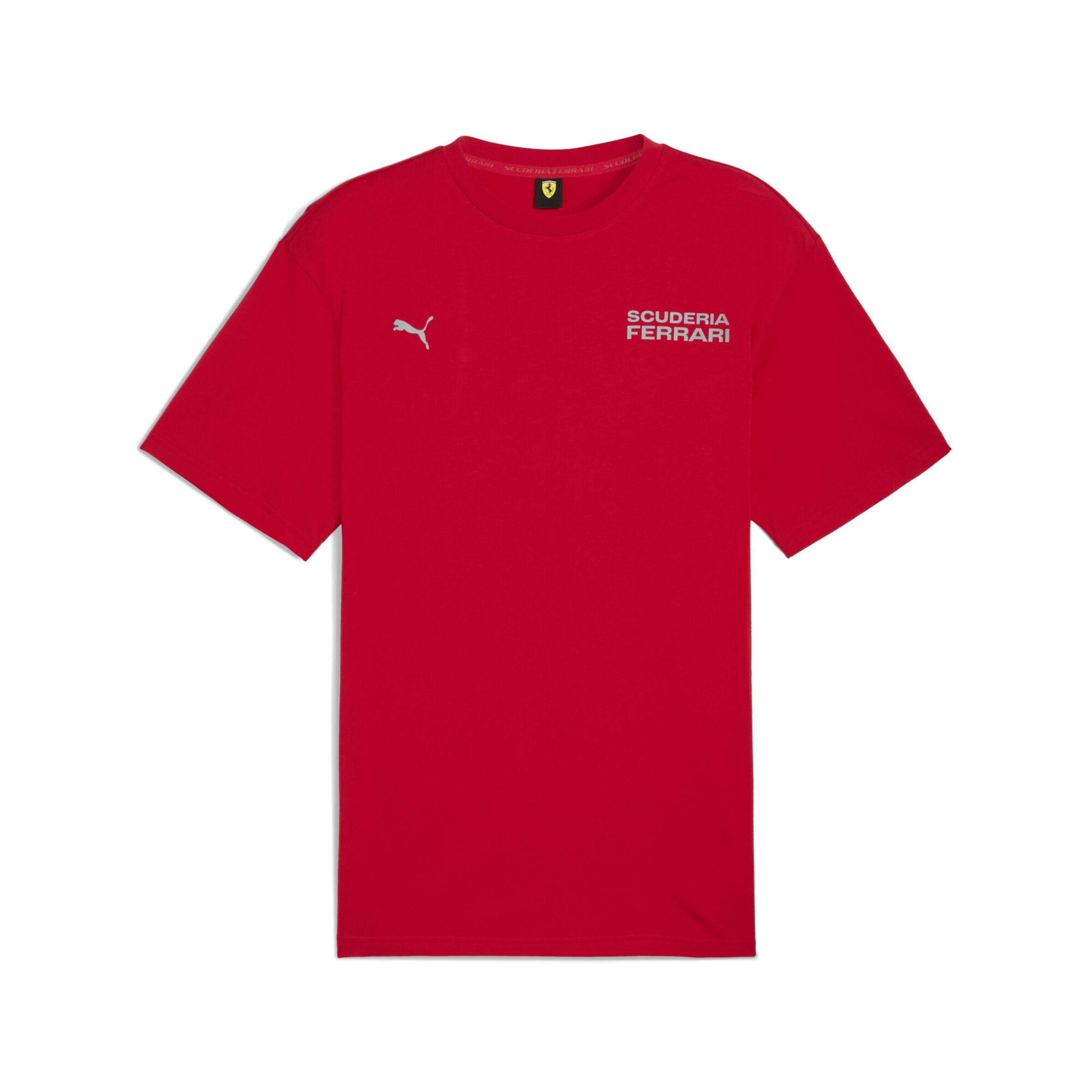 PUMA Performance Shirt 'Scuderia Ferrari' in Red: front