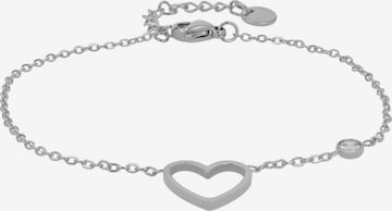 Akzent Armband 'Anjul' in Silber: Vorderseite