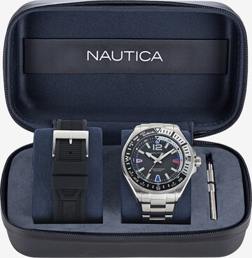 NAUTICA Analoguhr 'CLEARWATER BEACH' in Silber