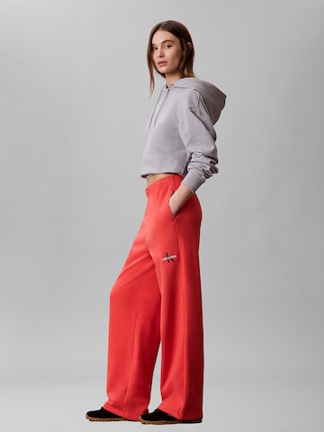 Calvin Klein Wide Leg Hose in Pink