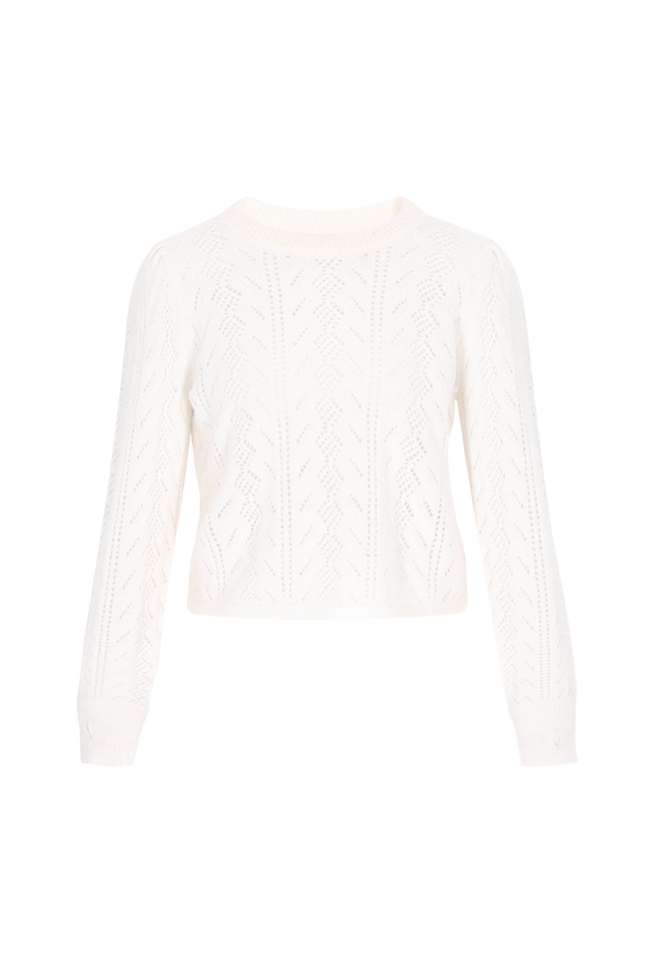 DreiMaster Vintage Sweater 'Vintage' in White: front