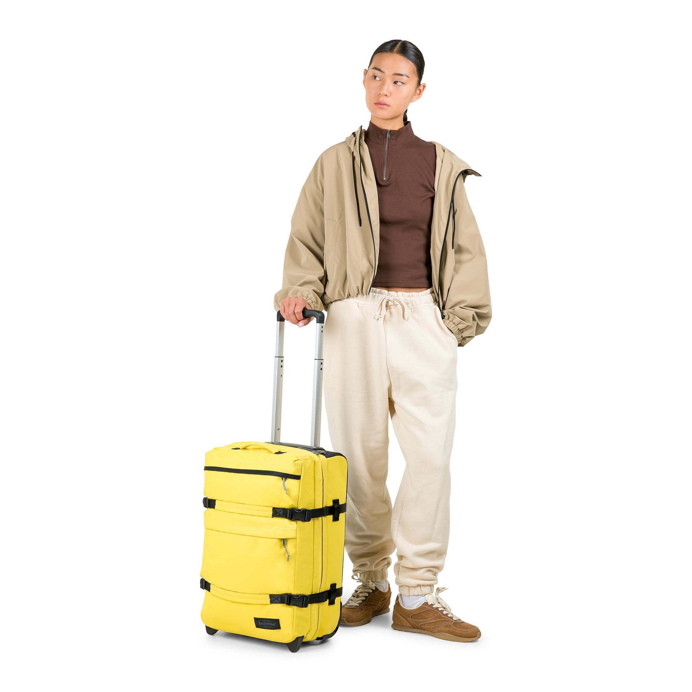 EASTPAK Cart in Yellow: front