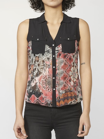 KOROSHI - Blusa en negro