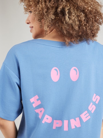 mėlyna ONLY Carmakoma Megztinis be užsegimo 'CARHAPPY'