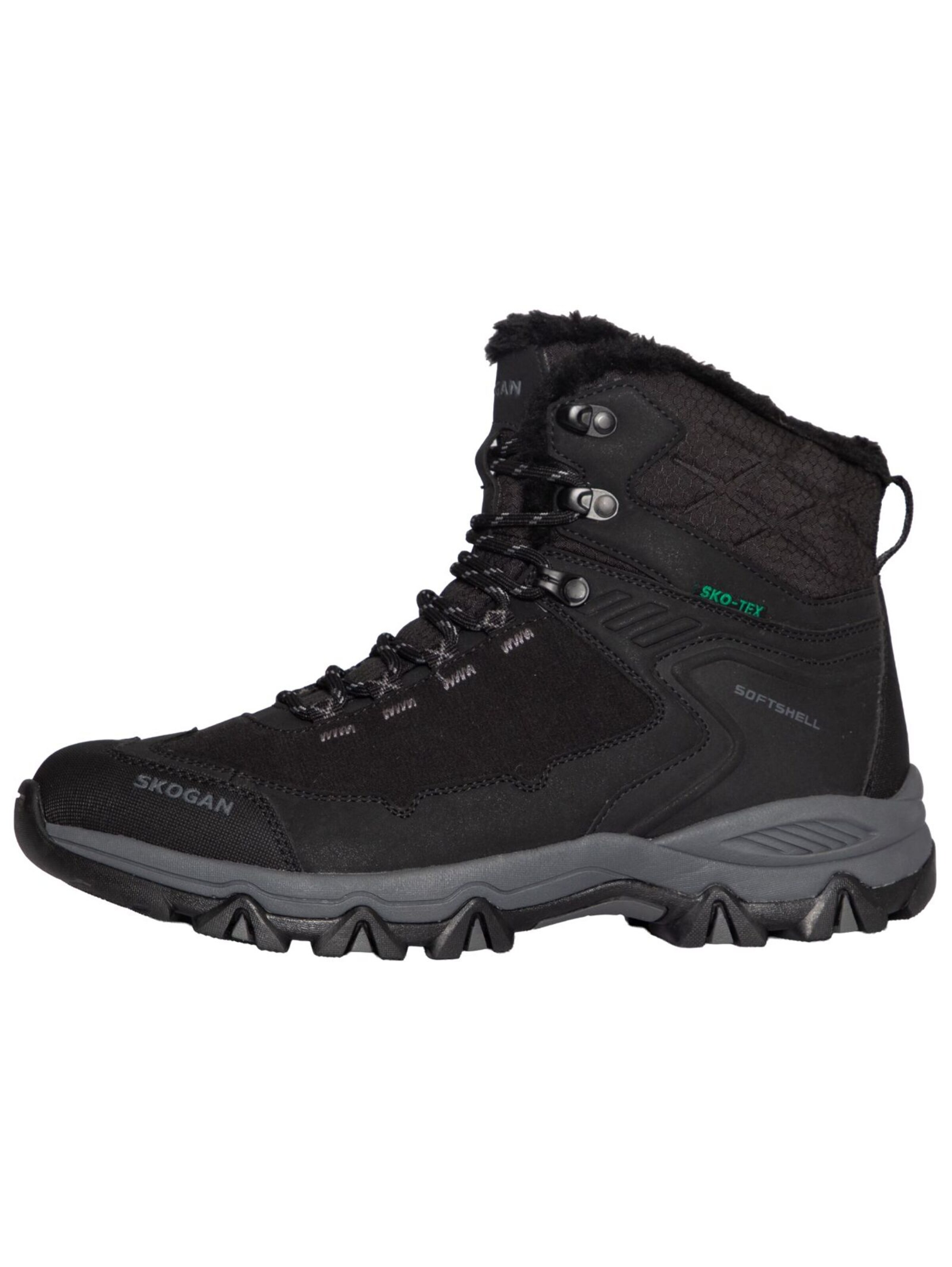 Boots di SKOGAN in nero: lato