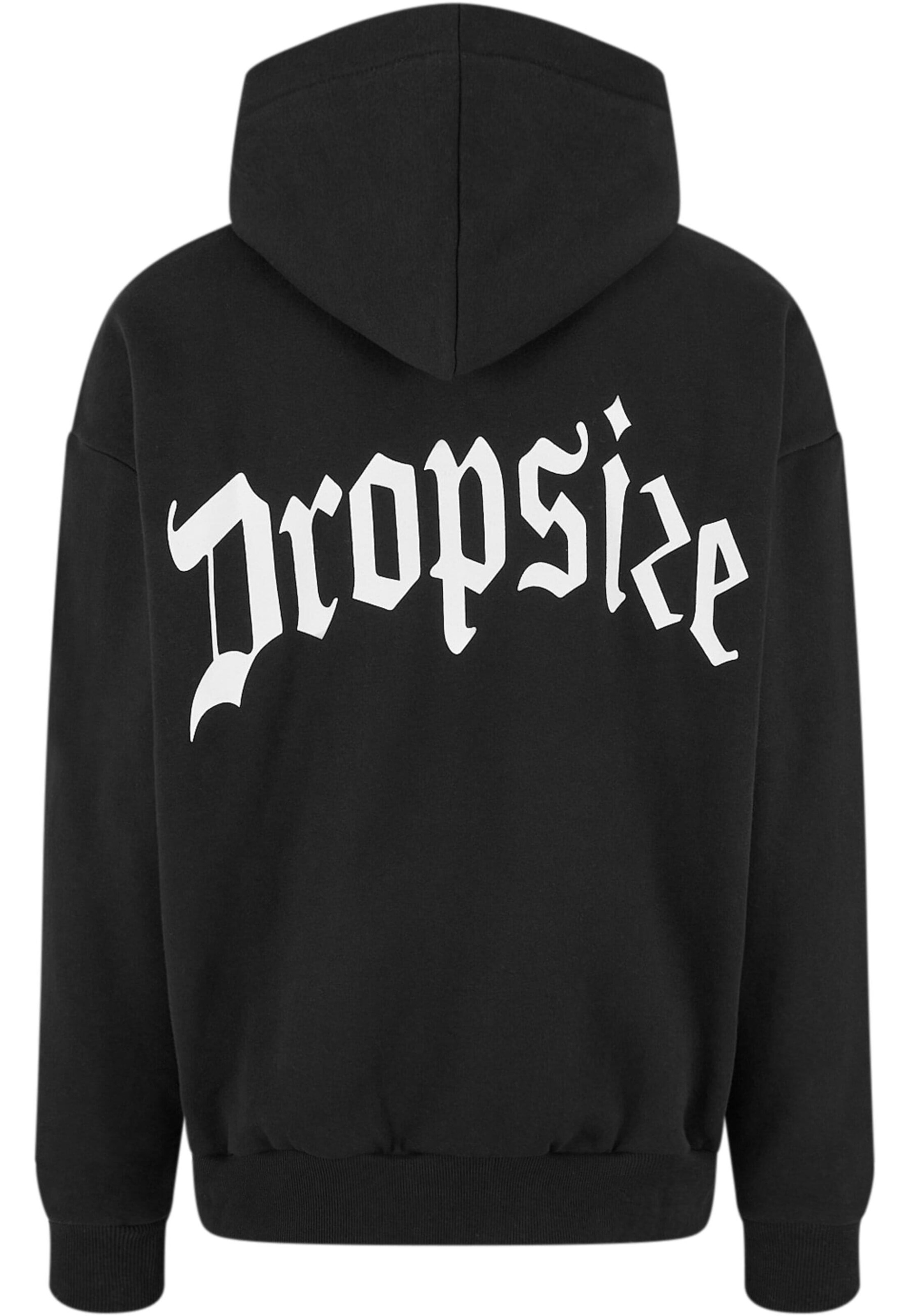 Dropsize Sweatshirt in Schwarz