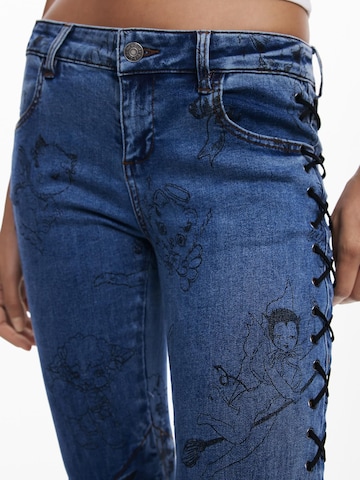 Regular Jean Desigual en bleu