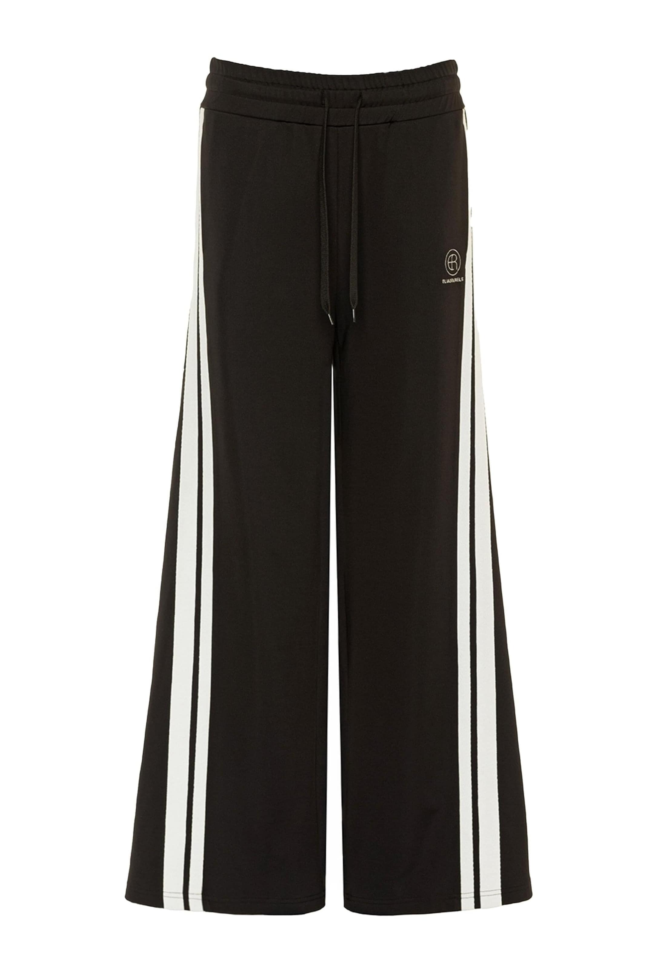 Elias Rumelis Regular Панталон ' ' в черно: отпред