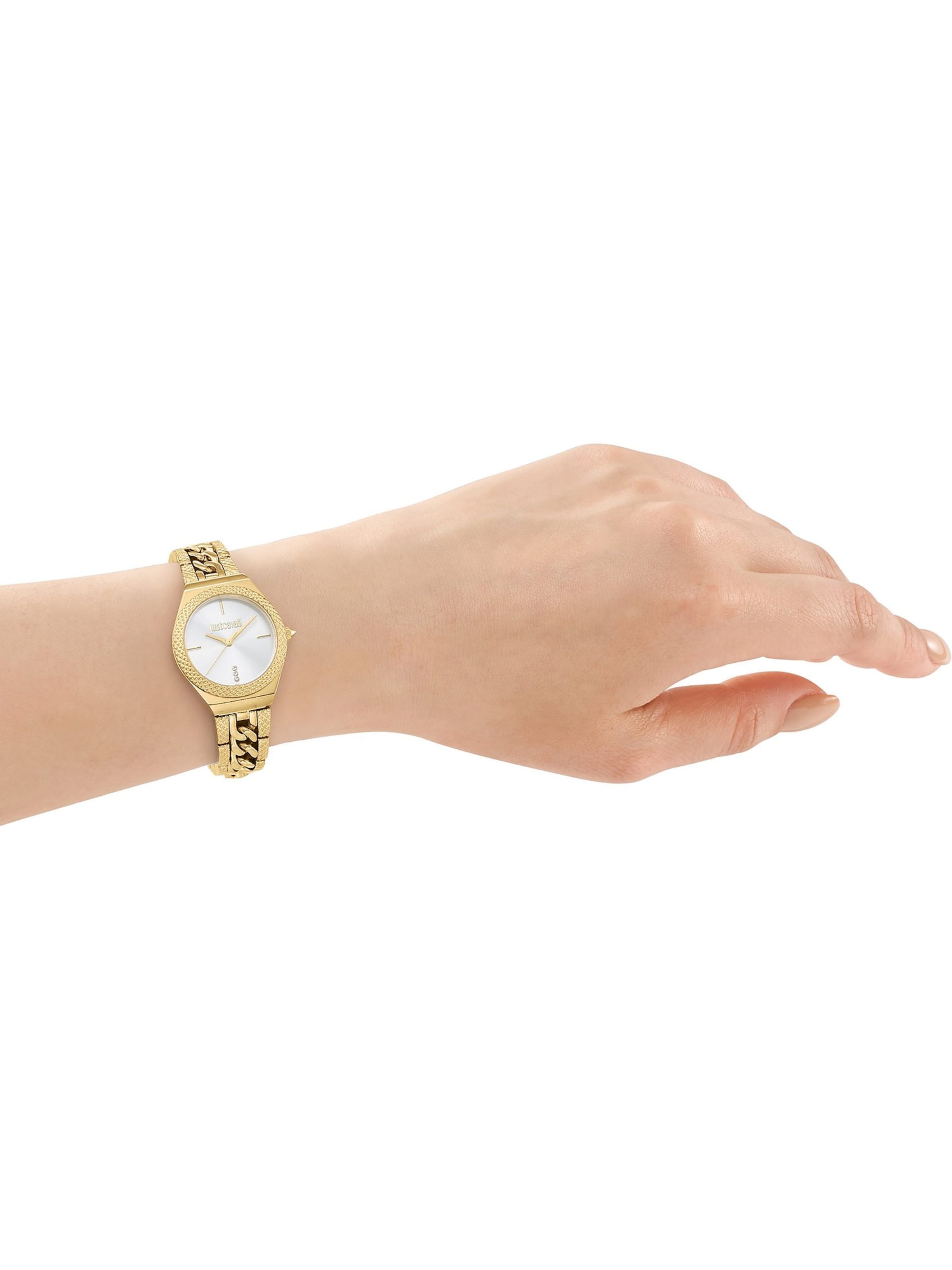 Just Cavalli Analog Watch in Gold: front
