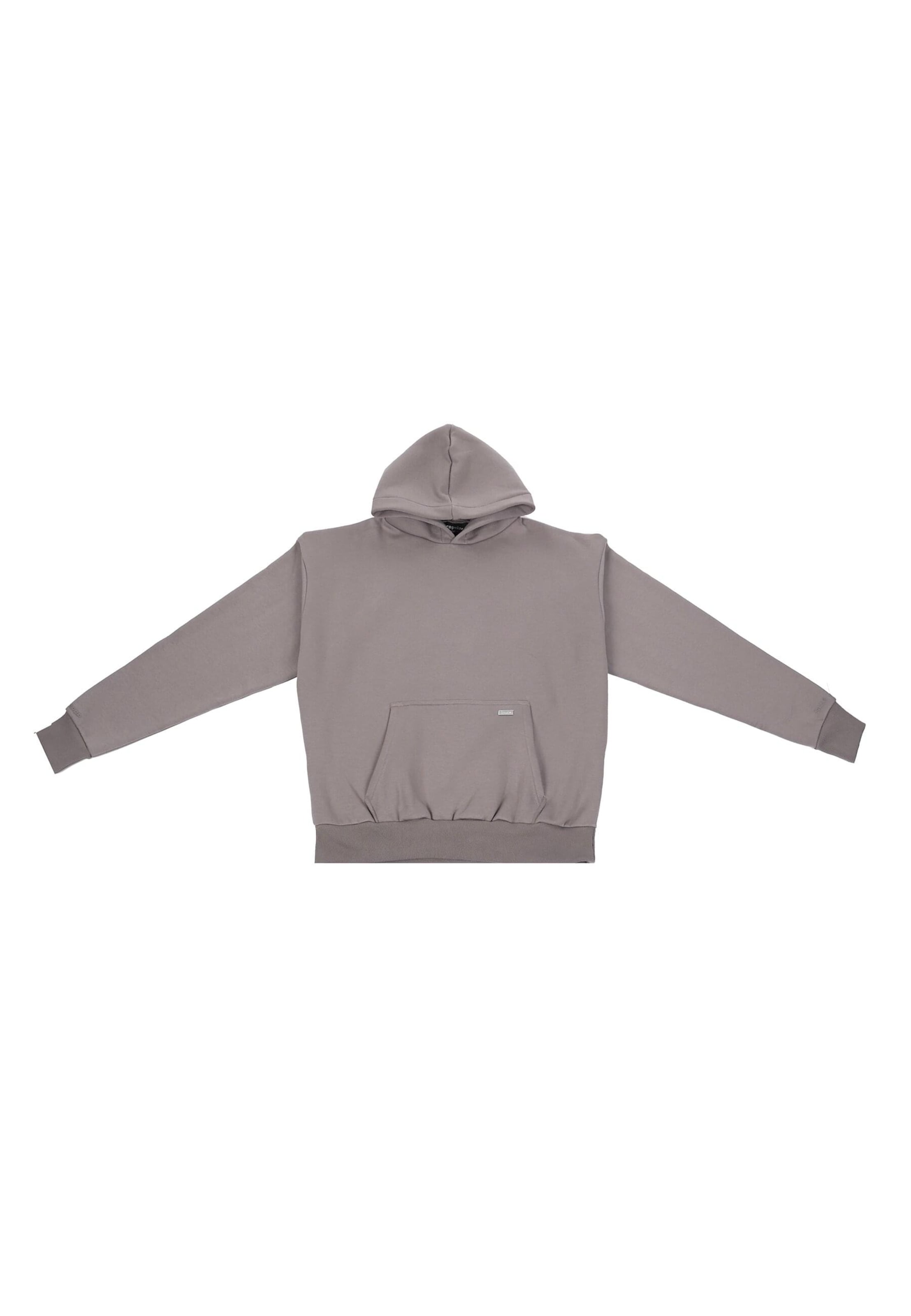 Dropsize Sweatshirt in Bruin: voorkant