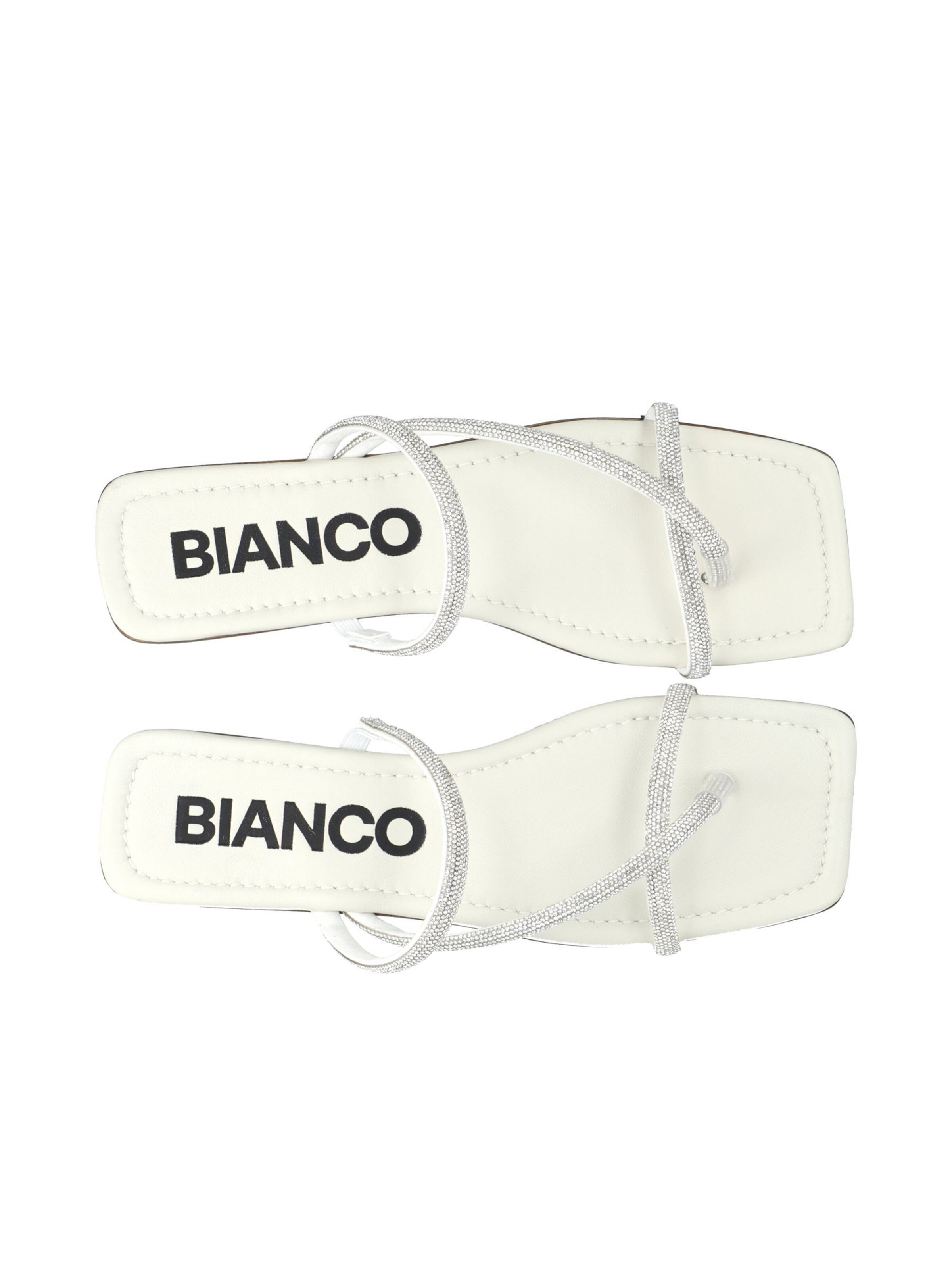 Bianco T-Bar Sandals 'Sissel' in White