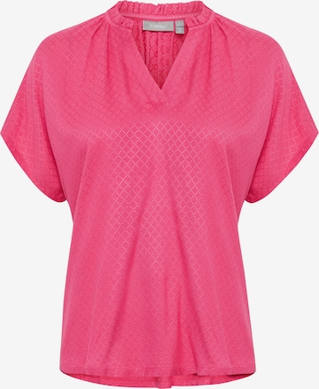 Fransa Blouse 'Nemma' in Roze: voorkant