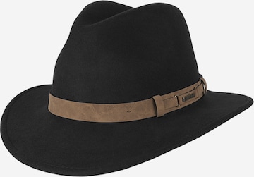 Hatland Hat 'Yemairo' in Black: front