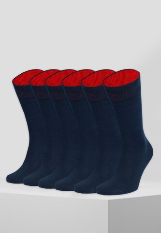 Von Jungfeld Socks in Blue