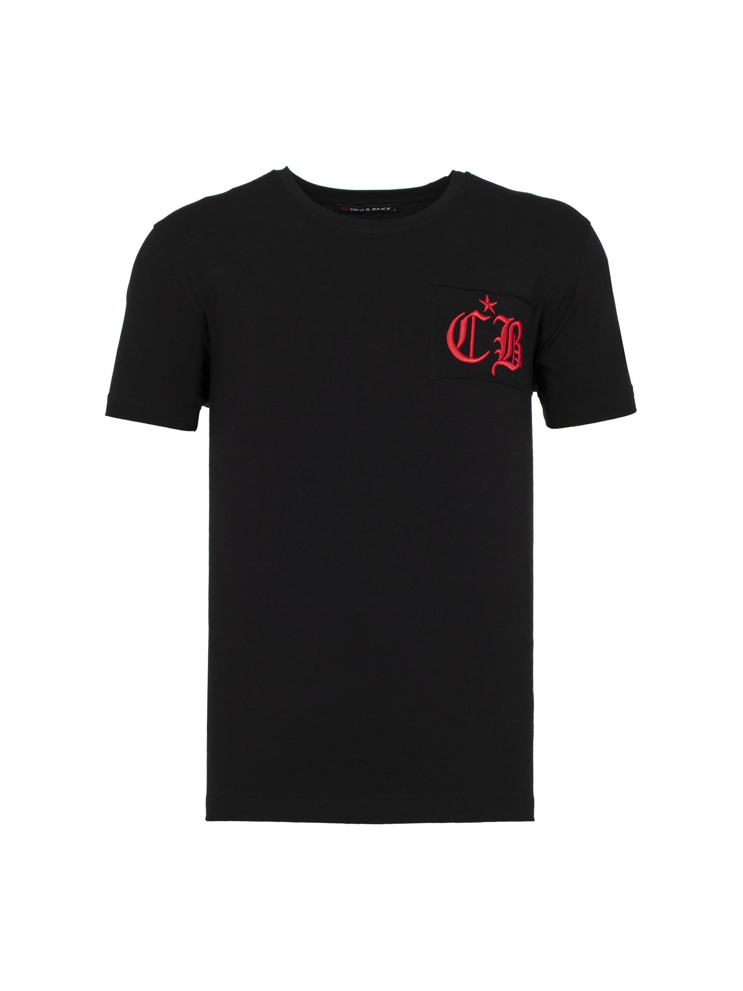 CIPO & BAXX Shirt in Black: front