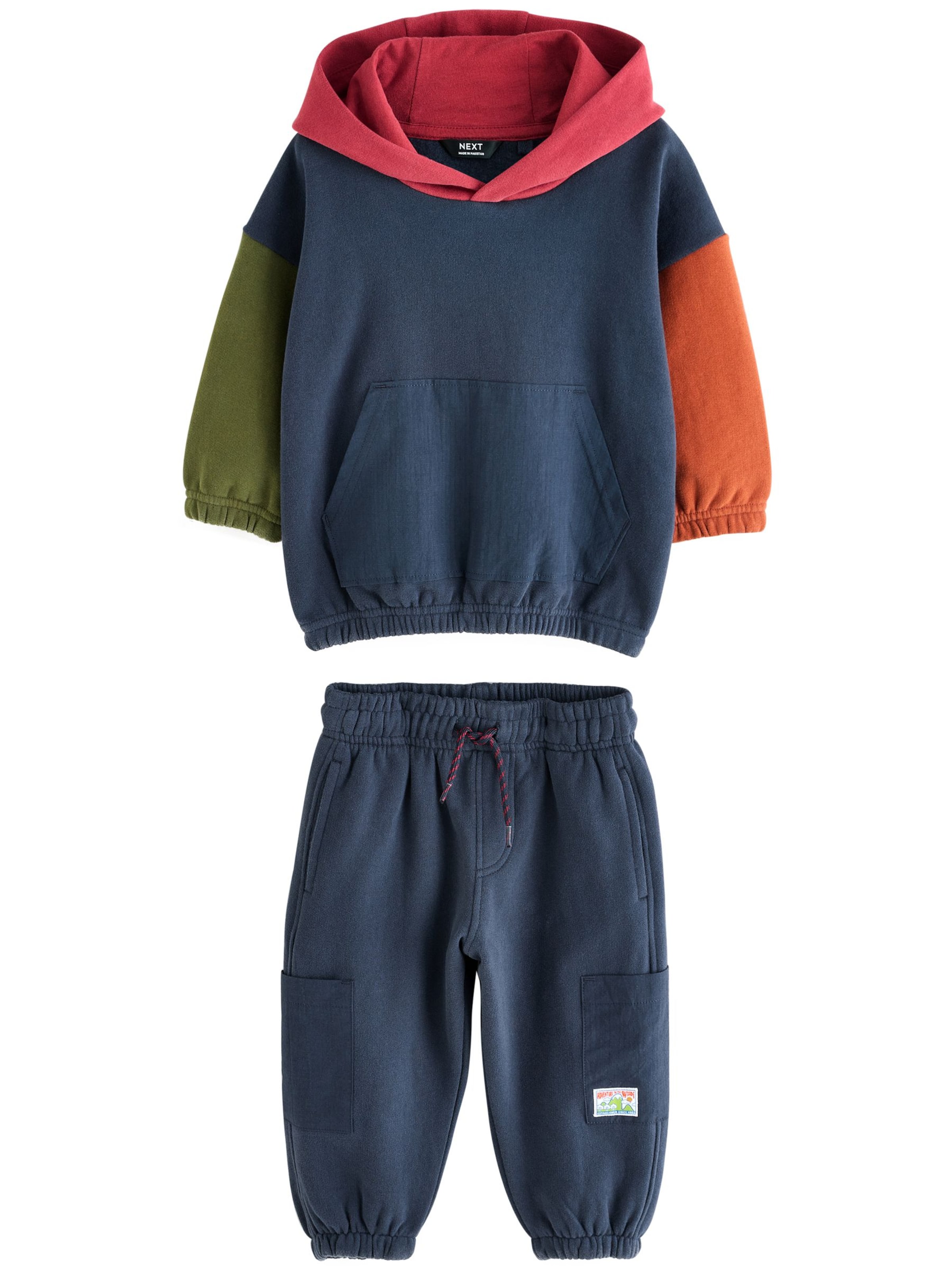 Next Комплект в синьо: отпред