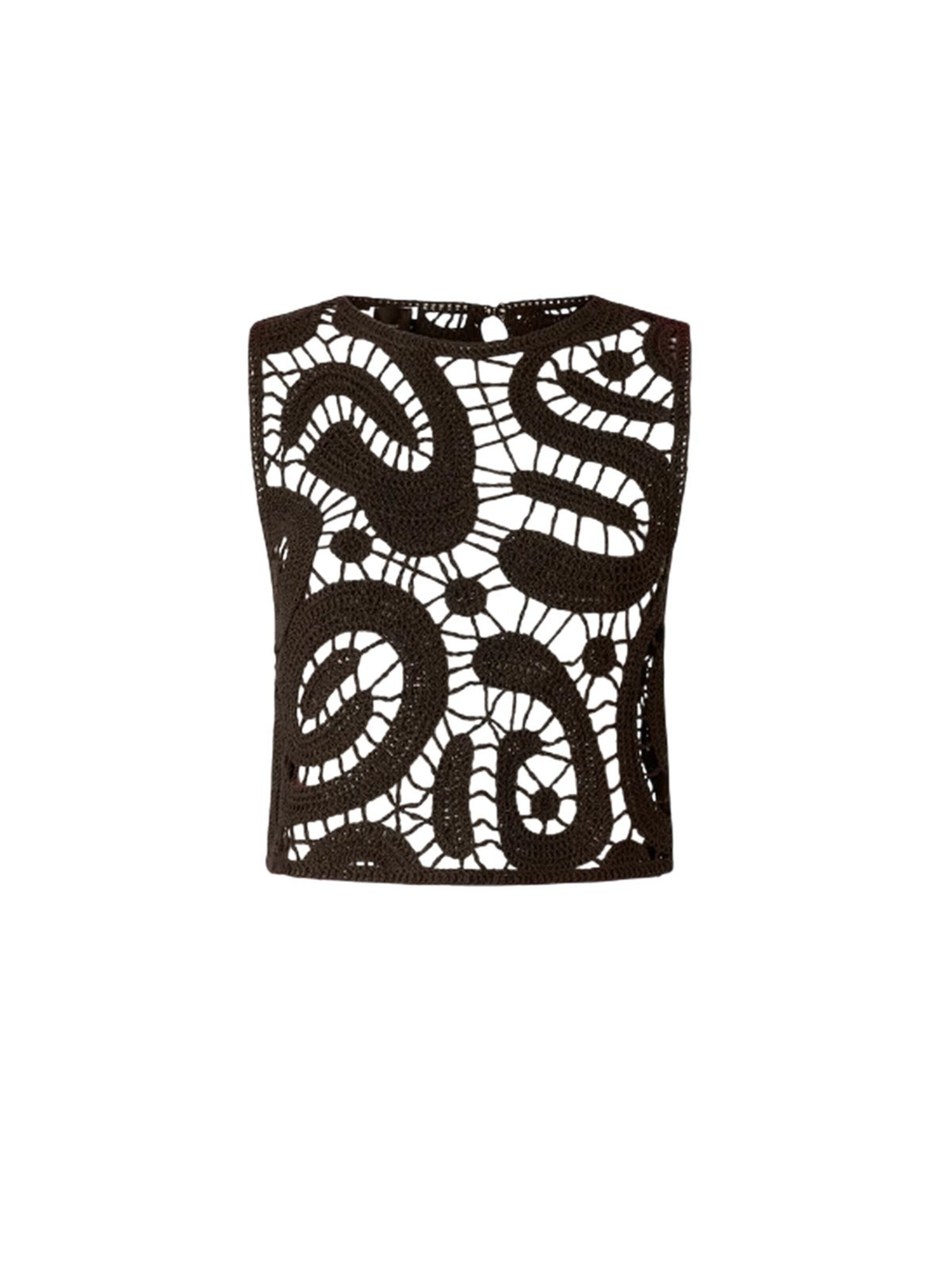 PINKO Top in Brown: front