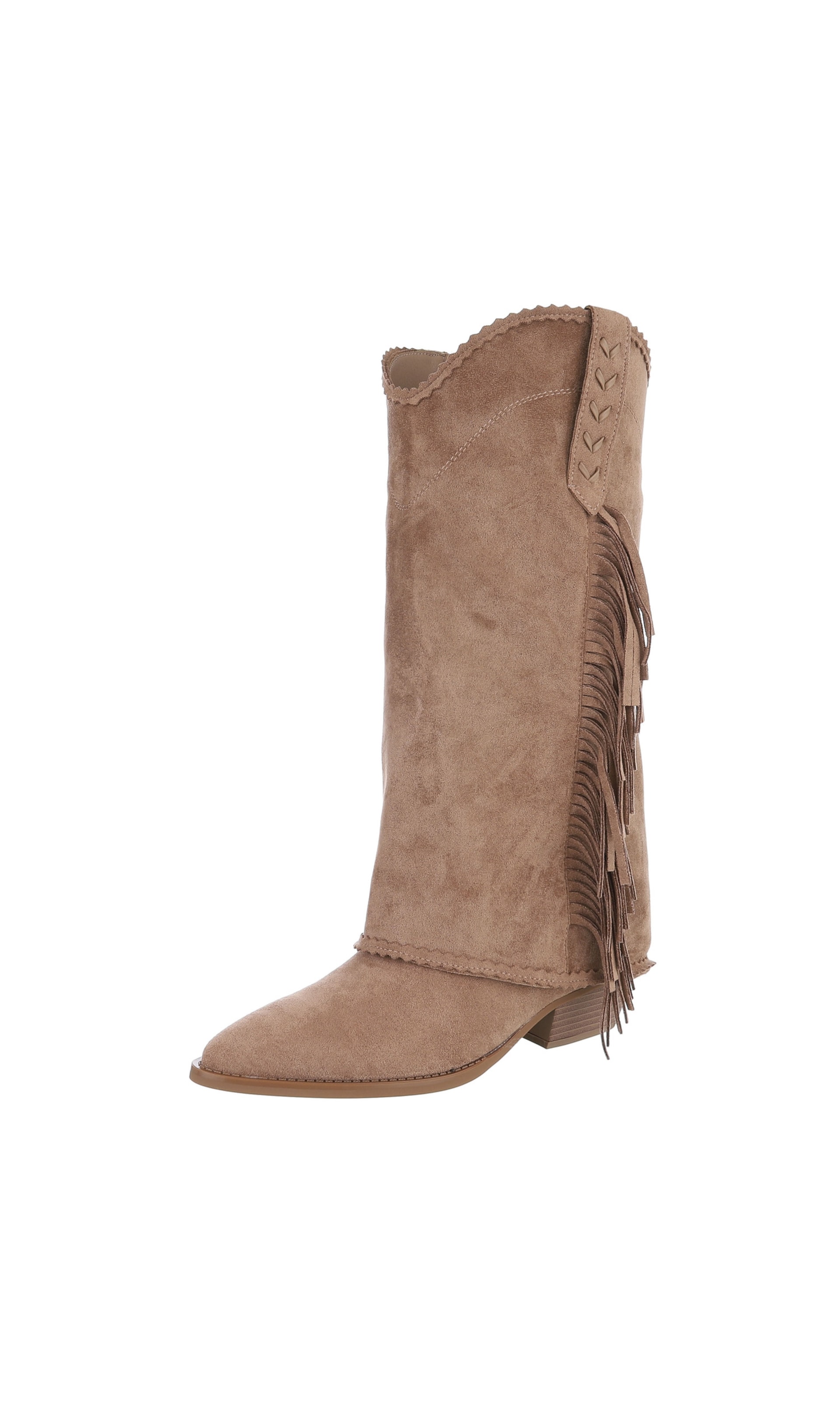 Ital-Design Boots in Brown: front