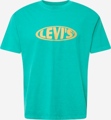 LEVI'S ® Тениска 'Vintage Fit Graphic Tee' в зелено: отпред