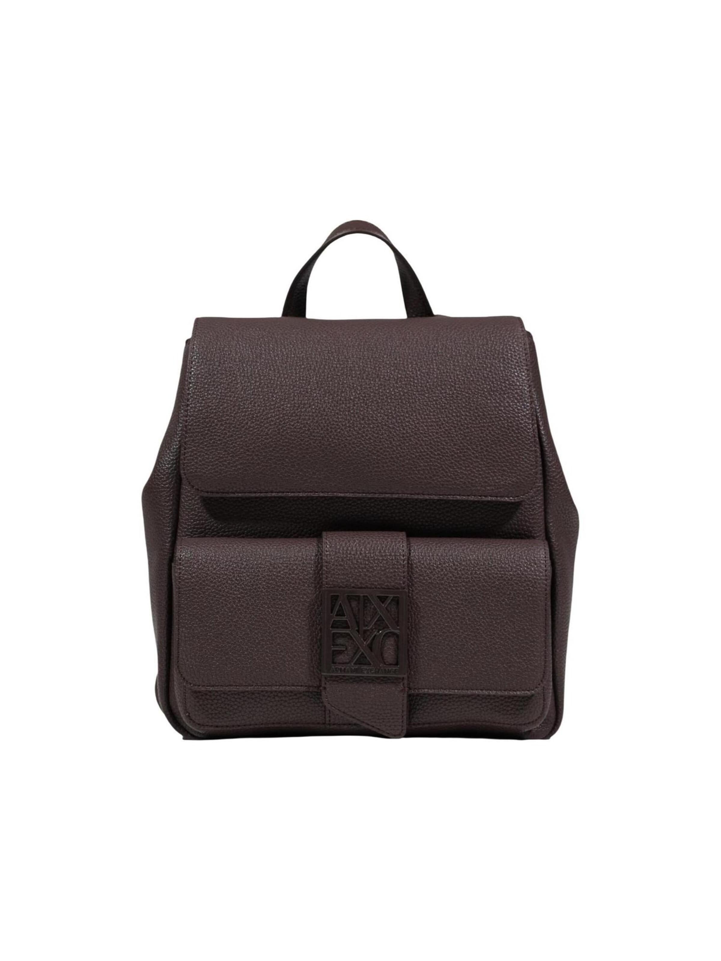 ARMANI EXCHANGE Rygsæk i brun: forside