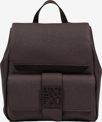 ARMANI EXCHANGE Rygsæk i brun: forside