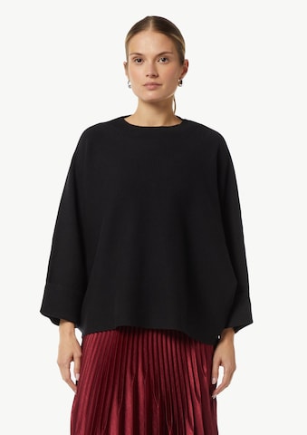 COMMA Cape in Schwarz: Vorderseite