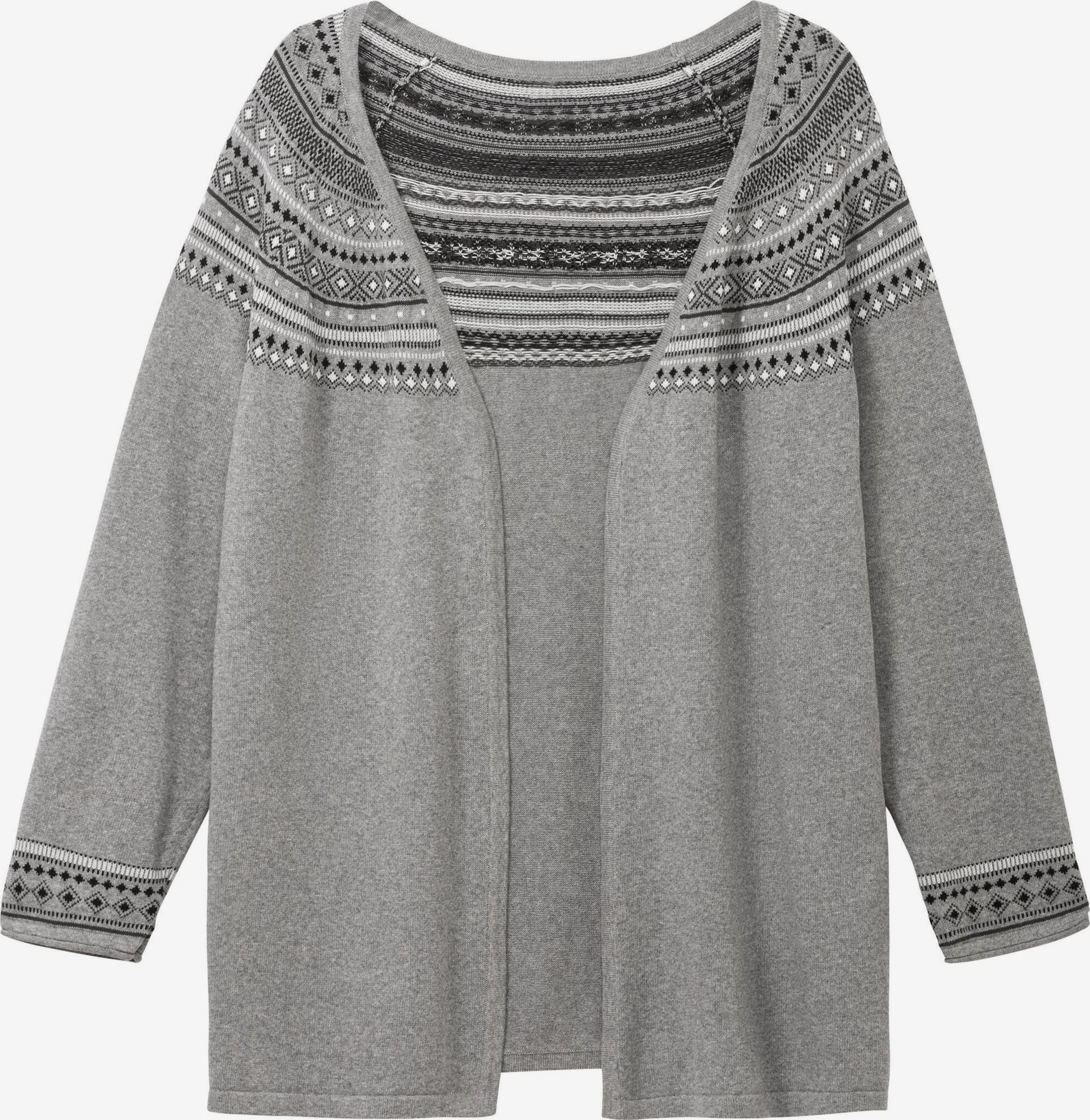 ABOUT Strickjacke YOU SHEEGO in | Graumeliert