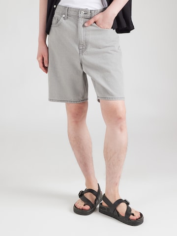 Only & Sons Loosefit Τζιν 'ONSFADE' σε γκρι: μπροστά