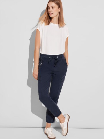 STREET ONE Loose fit Cargo Pants 'Bonny' in Blue