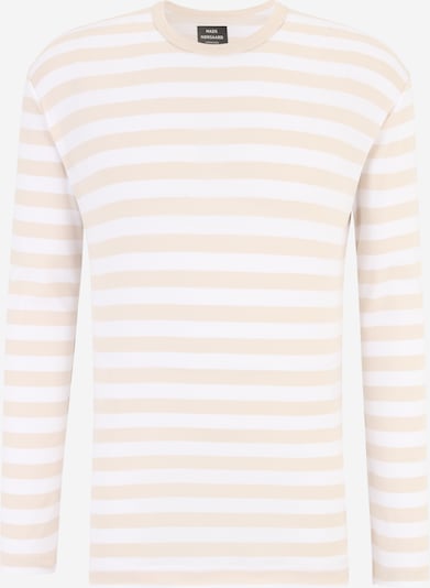 MADS NORGAARD COPENHAGEN T-shirt i kitt / vit, Produktvy