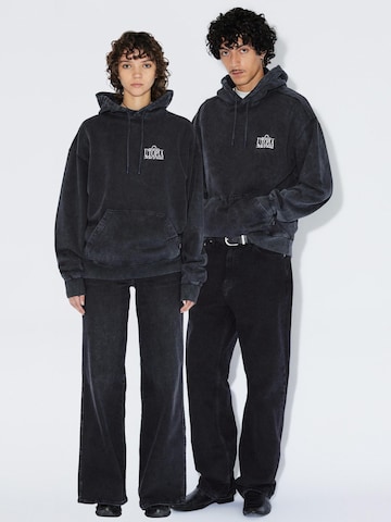 Dr. Denim Sweatshirt 'Aiden Hoodie' in Black