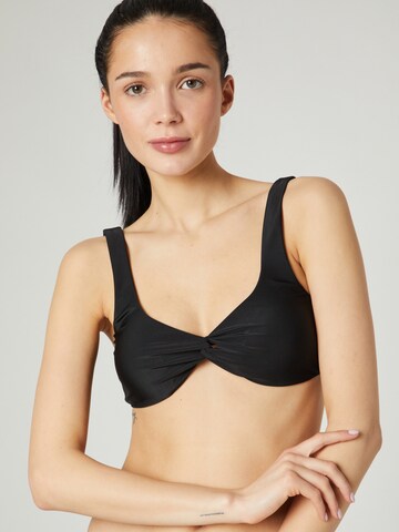 Minimizer Top per bikini 'Mariel' di Guido Maria Kretschmer Women in nero: frontale