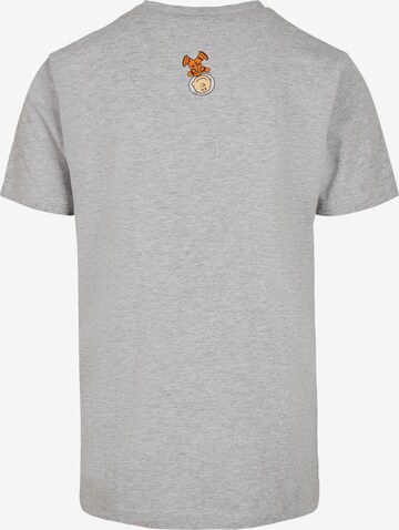 T-Shirt 'Peanuts - Charlie' Merchcode en gris