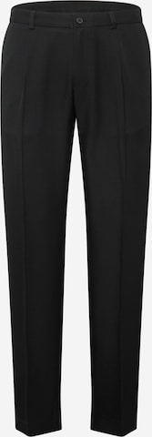 JACK & JONES - regular Pantalón chino 'CARTER' en negro: frente