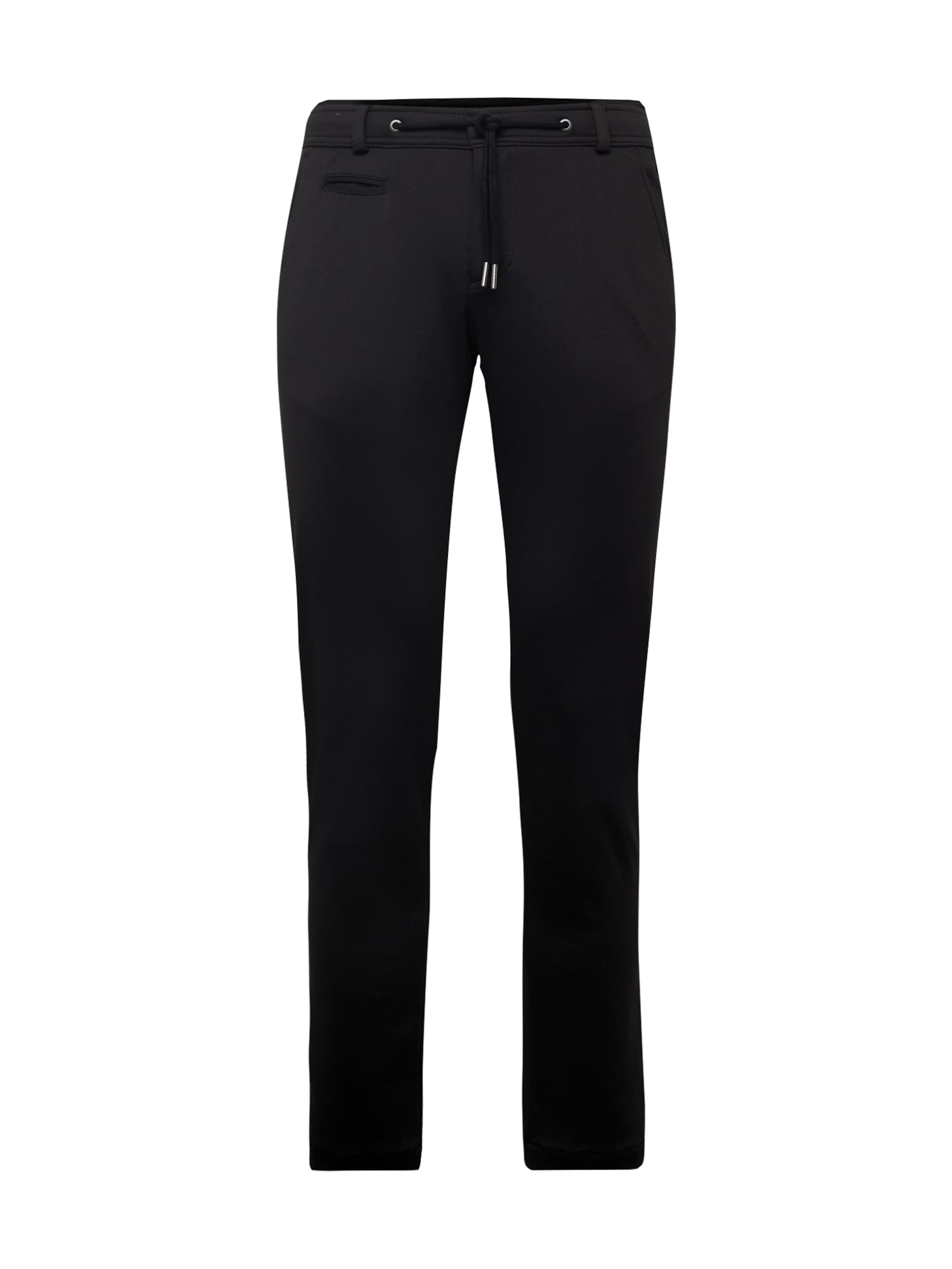 bugatti Chino trousers in Black: front