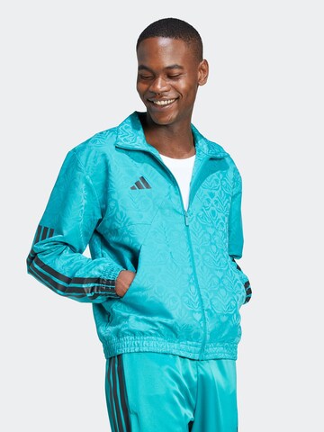 Geacă sport 'Tiro' de la ADIDAS SPORTSWEAR pe verde: față