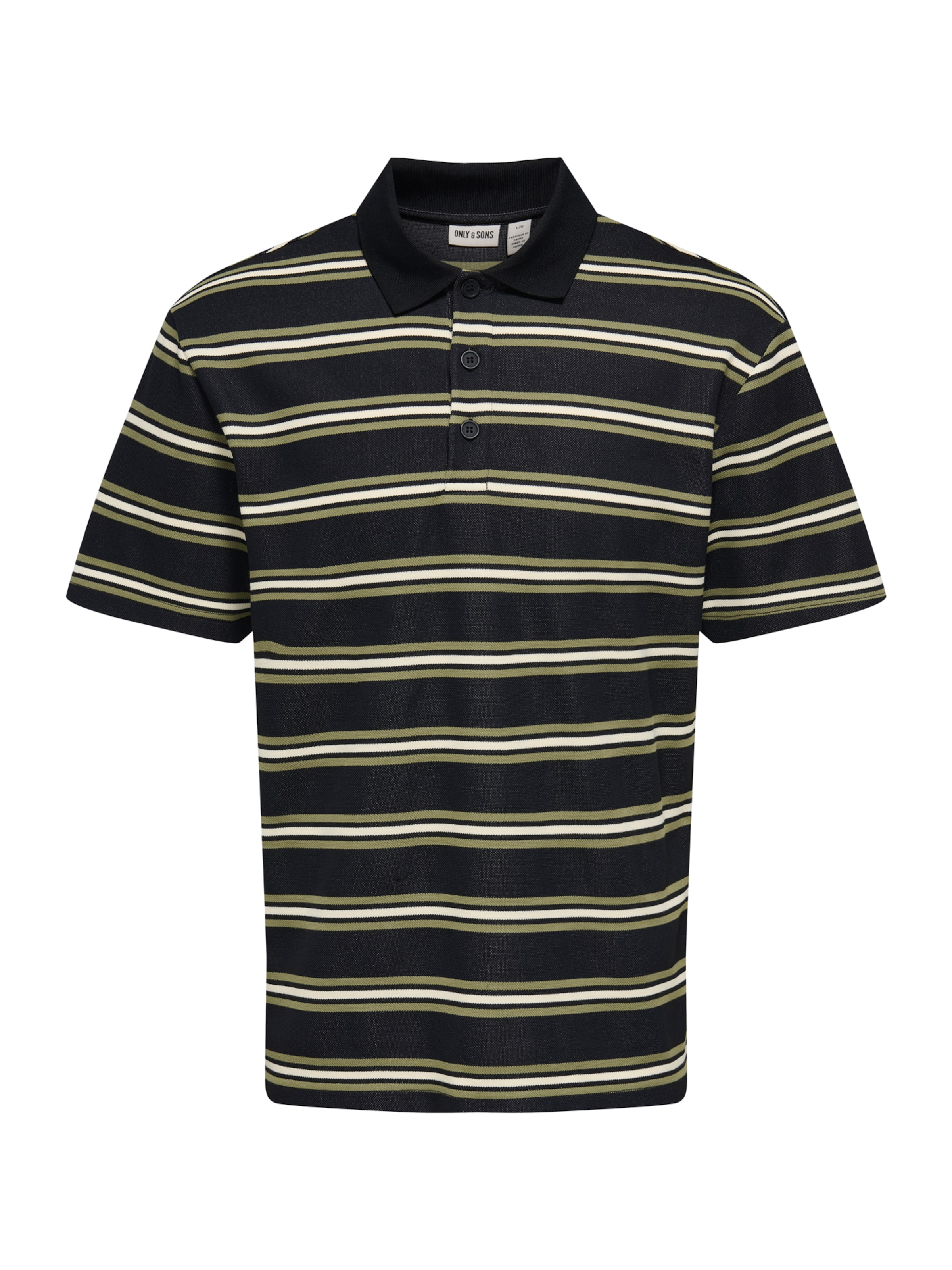 Only & Sons Shirt 'ONSJACK' in Black: front