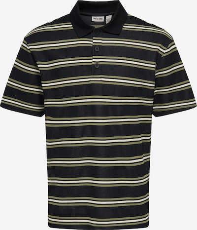 Marškinėliai 'ONSJACK' iš Only & Sons, spalva – gelsvai pilka spalva / žalia / juoda, Prekių apžvalga