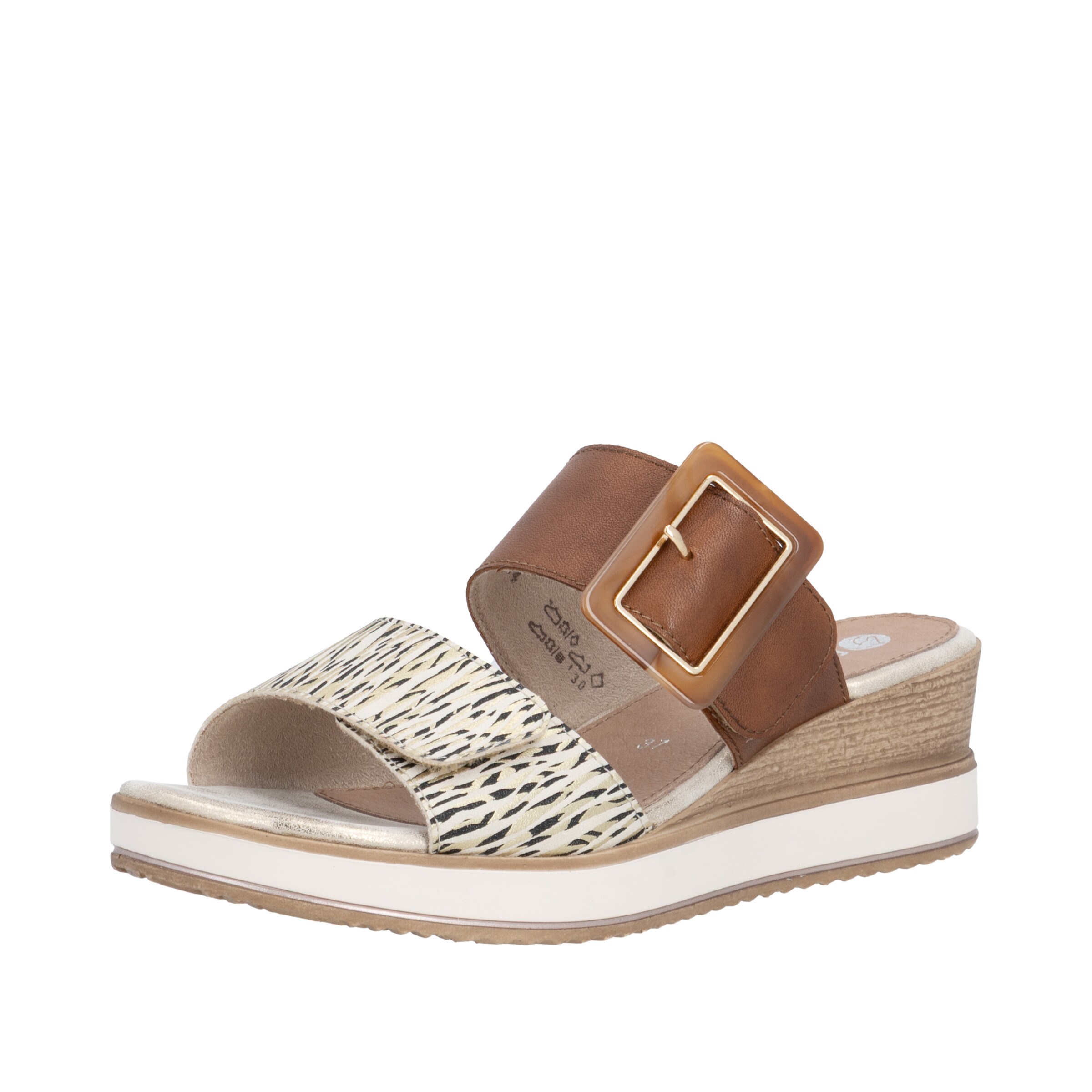 REMONTE Mules in Brown: front