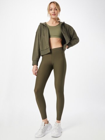 Skinny Pantalon de sport Casall en vert