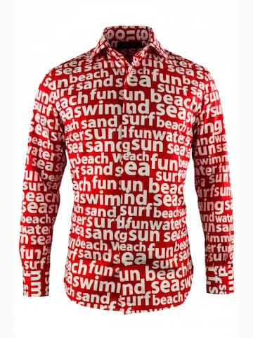 HENRIK Slim fit Button Up Shirt in Mixed colors: front