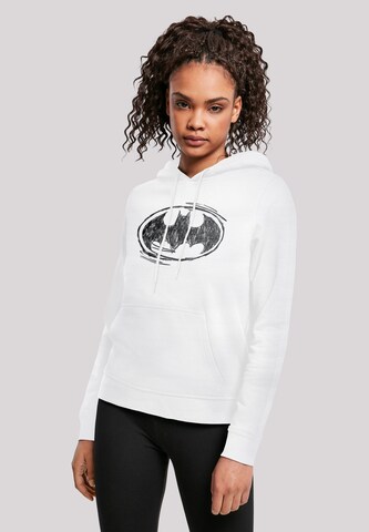 F4NT4STIC Sweatshirt 'Batman' in Weiß: Vorderseite